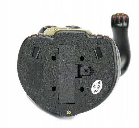 JAPOŃSKI KOT MANEKI-NEKO CHIŃSKI KOT SZCZĘŚCIA CZARNY