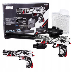 KARABIN PISTOLET MP AUTOMAT NA KULKI ŻELOWE ZABAWKA