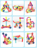 KLOCKI MAGNETYCZNE EDUKACYJNE MAGNETIC STICKS XXL