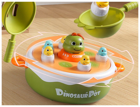 GRA ZRĘCZNOŚCIOWA ŁOWIENIE ŁAPANIE DINOZAURÓW DINOZAURY DLA DZIECI 5W1