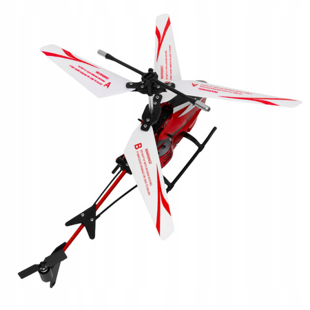 ZDALNIE STEROWANY HELIKOPTER WYTRZYMAŁY SAMOLOT ŚMIGŁOWIEC W WALIZCE PILOT