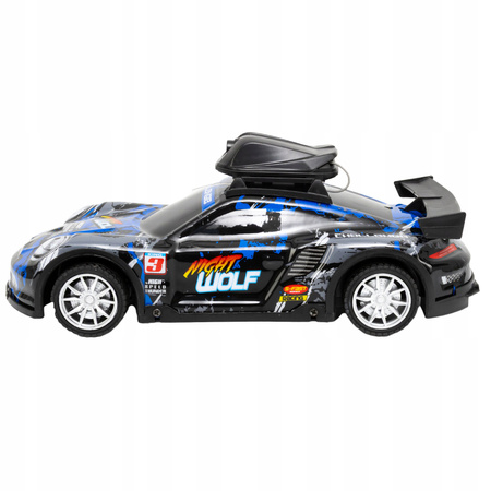 AUTO Z KAMERĄ WIFI PODGLĄD NA ŻYWO SAMOCHÓD OŚWIETLENIE LED DRIFT + PILOT