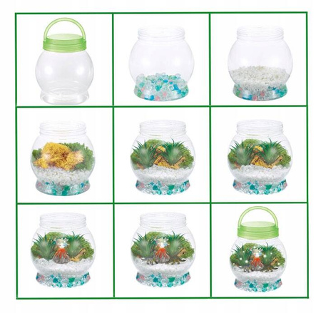 LAMPKA NOCNA DLA DZIECI HODOWLA DINOZAURÓW TERRARIUM DIY PILOT LED RGB
