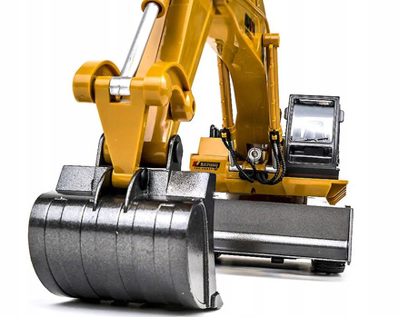 KOPARKA DUŻA METALOWA ZDALNIE STEROWANA SPYCHACZ