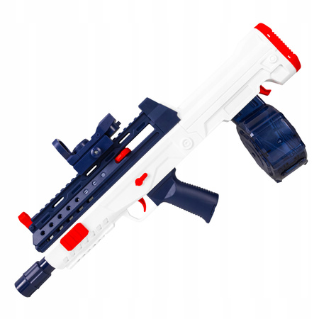 KARABIN PISTOLET NA WODĘ DLA DZIECI LUFA AUTOMATYCZNY MIOTACZ 250 ML + AKU