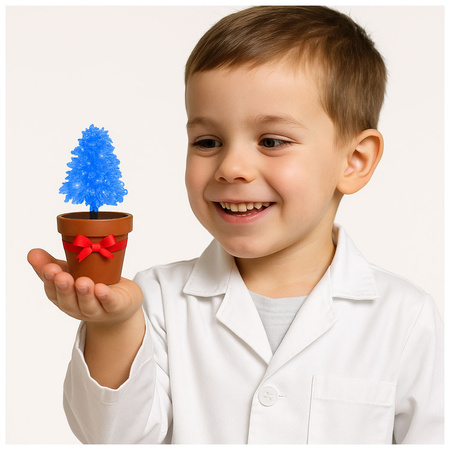 HODOWLA KRYSZTAŁÓW ZESTAW EDUKACYJNY EKSPERYMENTY MAŁY CHEMIK KRYSZTAŁY