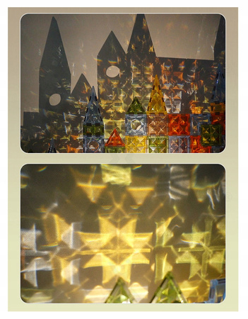 KLOCKI MAGNETYCZNE KONSTRUKCYJNE ZWIERZĄTKA ZESTAW ANIMAL PARADISE 82 EL