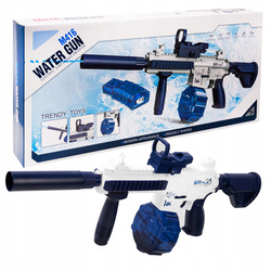 KARABIN PISTOLET NA WODĘ DLA DZIECI BROŃ WODNA SIKAWKA NA AKUMULATOR 2 MAG