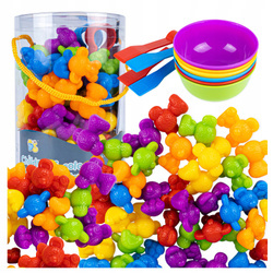 SORTER DO NAUKI KOLORÓW LICZENIA CHWYTANIA MISIE