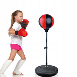 ZESTAW BOKSERSKI DLA DZIECI RĘKAWICE GRUSZKA BOKS